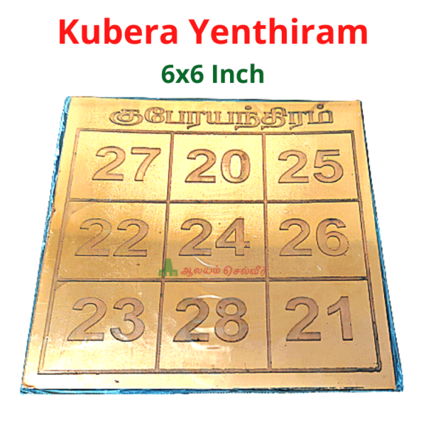 Kubera Number Yantra