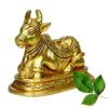 Brass Nandi Idol For Puja