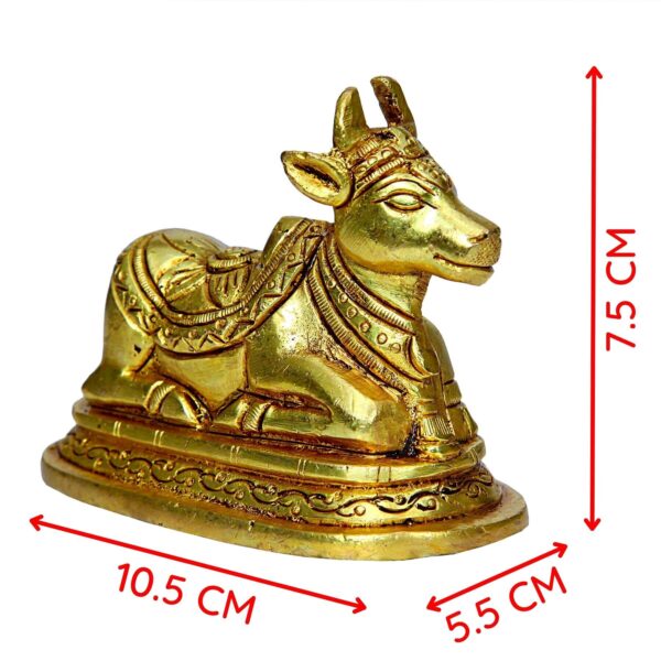 Nandi Brass Statue