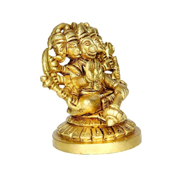 Panchmukha Hanuman Brass Idol