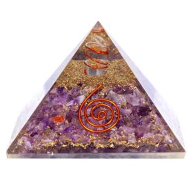 Amethyst Orgone Pyramid