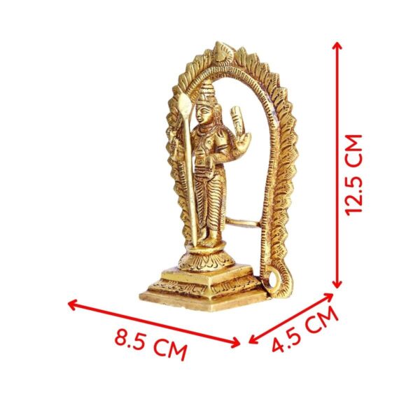 Kumaraswamy Idol Brass