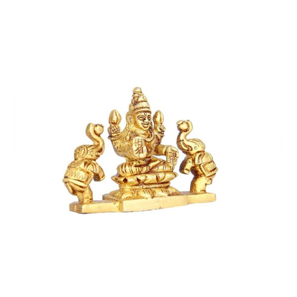 Gaja Lakshmi Idol With Elephant