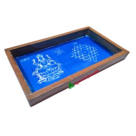 Aishwarya Kolam With Lakshmi Stencils