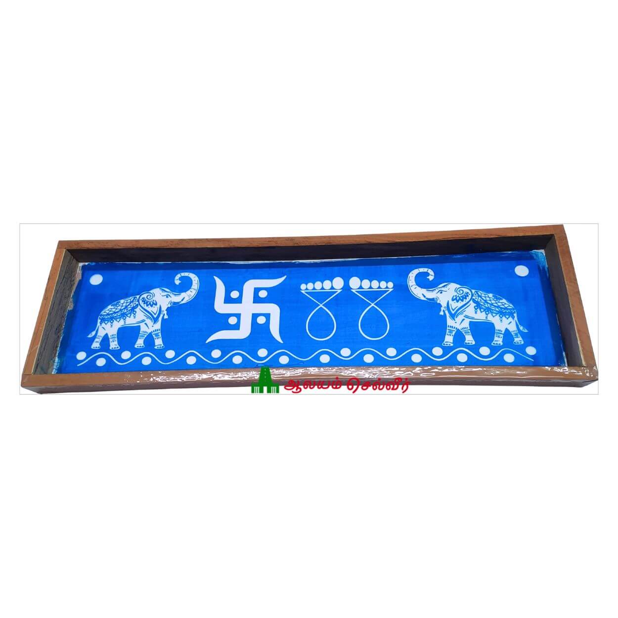Elephant Border Instant Rangoli Stencil