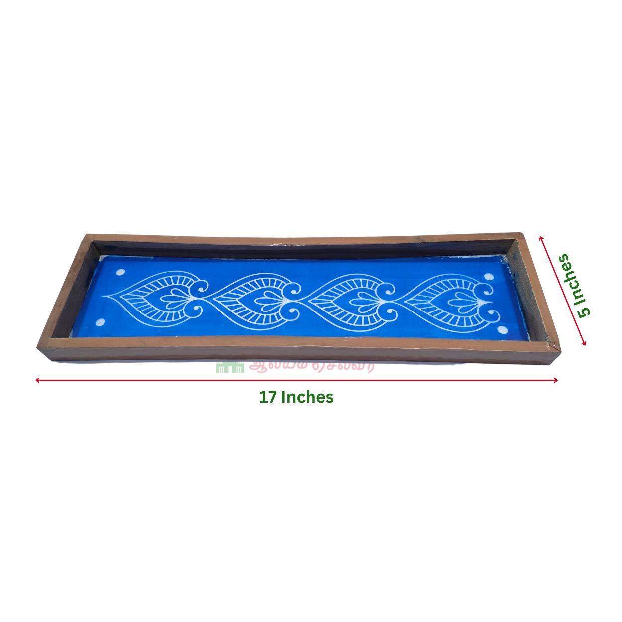 Lotus Bud Border Rangoli Stencil