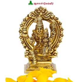 Swarna Akarshana Bhairava Idol With Thiruvachi Small
