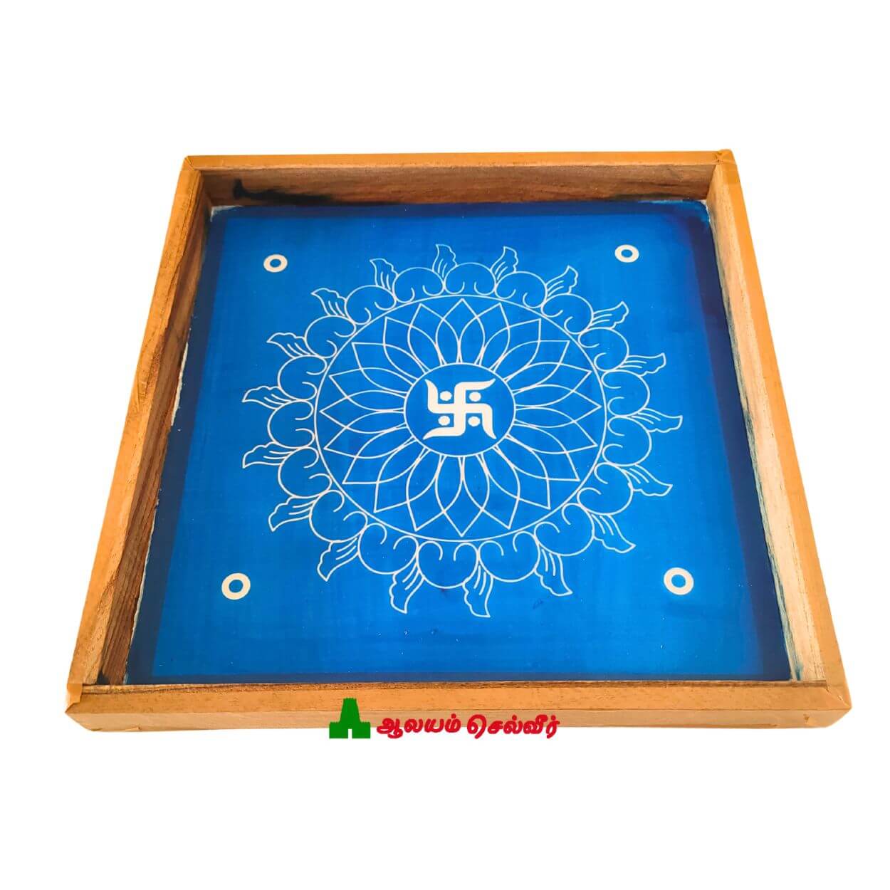 Swastik Padi Kolam Rangoli Sacha