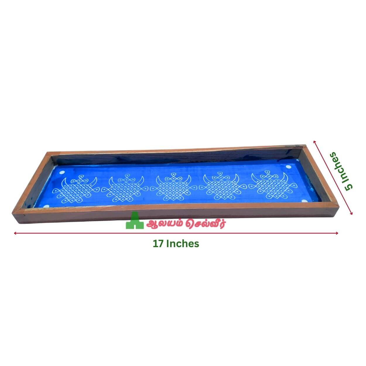 Kambi Kolam Border Rangoli Sacha Wooden