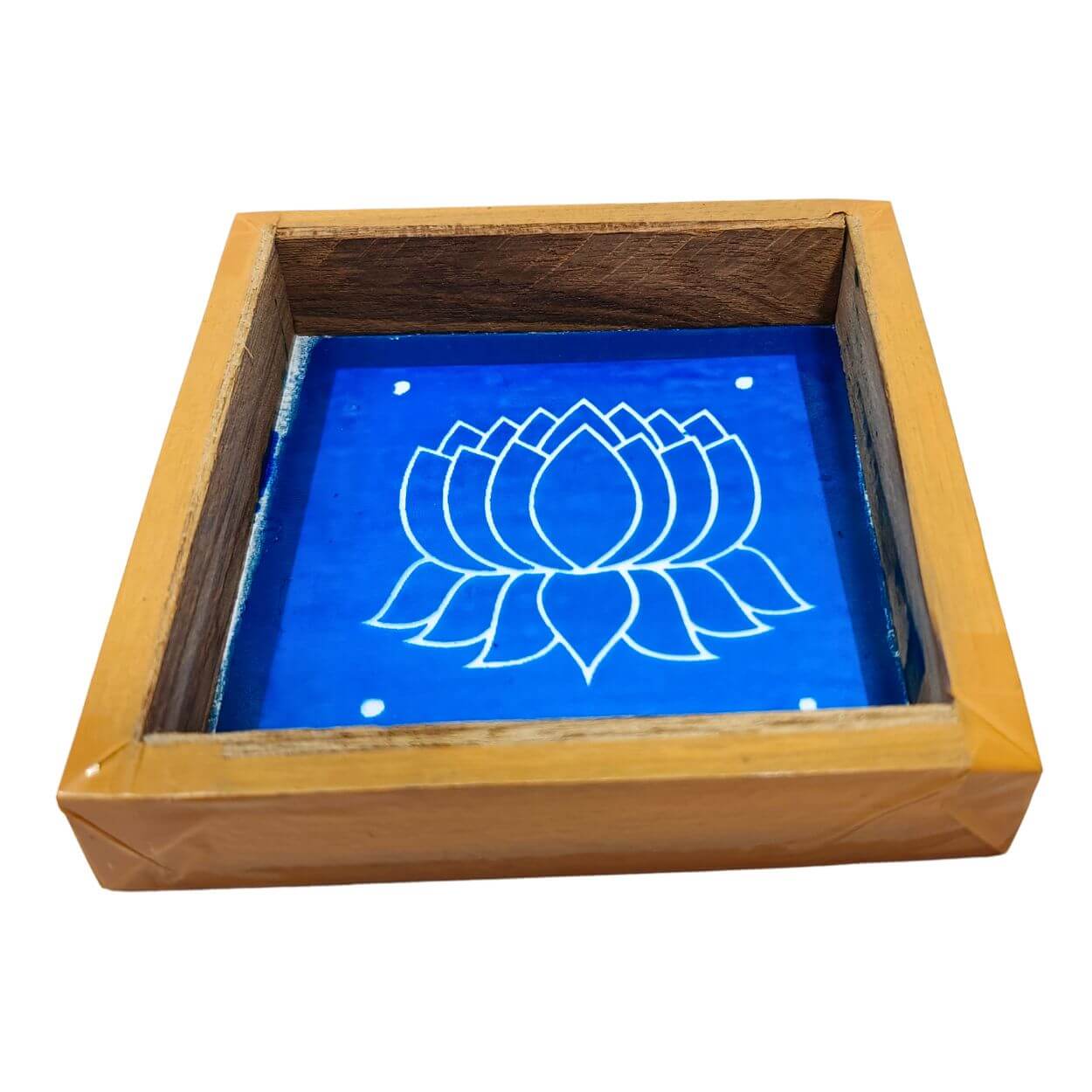 Lotus Flower Kolam Rangoli Stencil 5x5