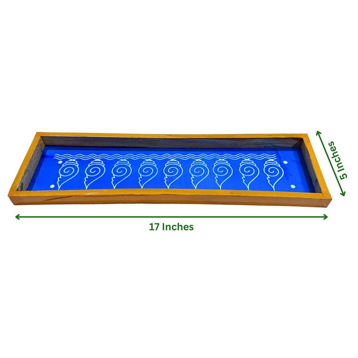 Shankh Toran Border Rangoli Size