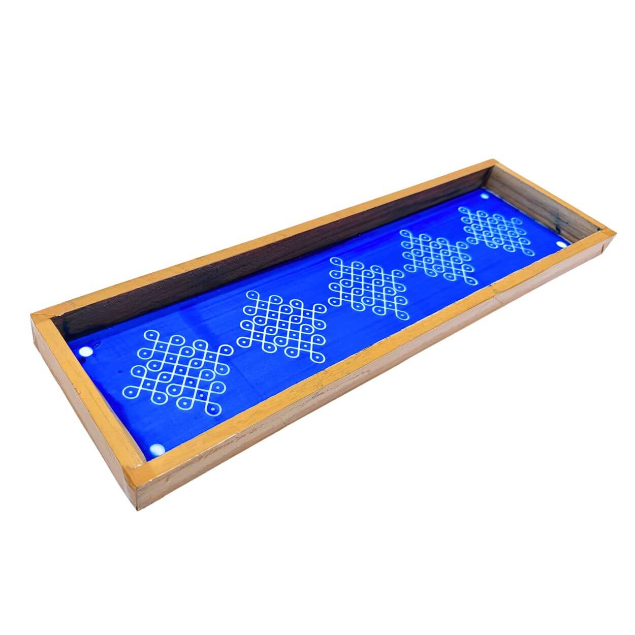 Kambi Kolam Model 3 Border Rangoli Stencil