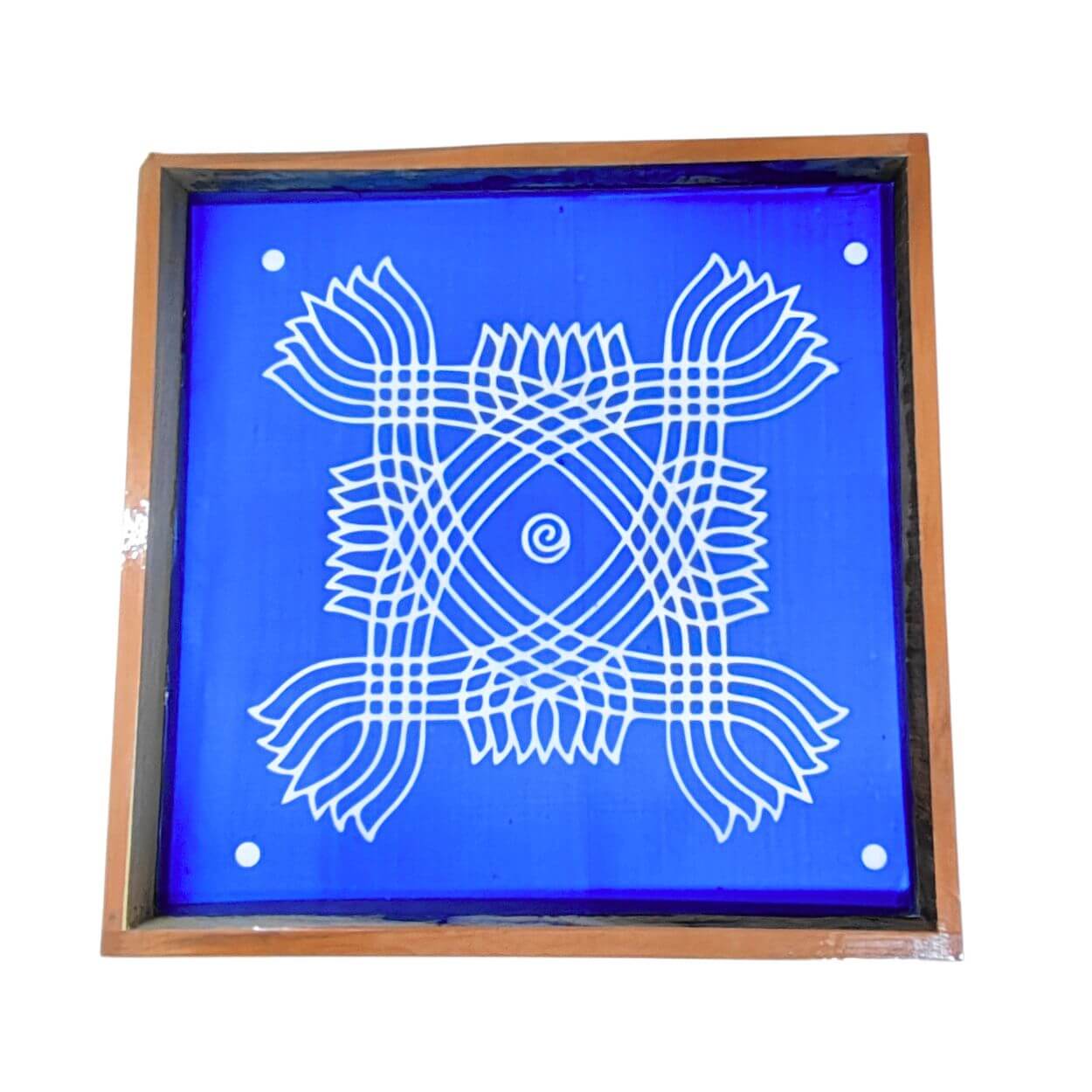 Padi Kolam Instant Rangoli Stencil Model 6