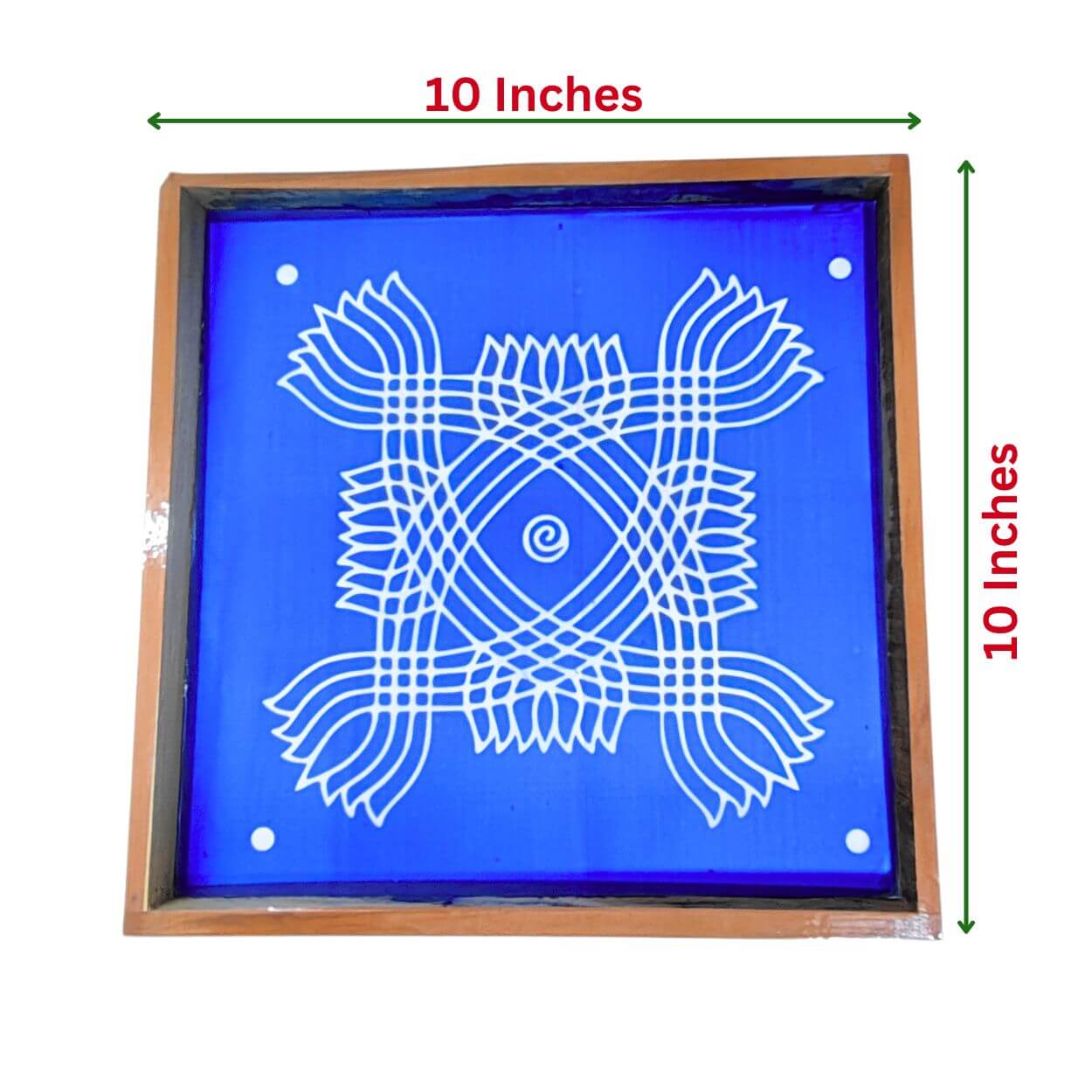 Padi Kolam Rangoli Muggu Stencil For Floor Model 6