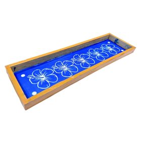 Shoe Flower Border Rangoli Stencil