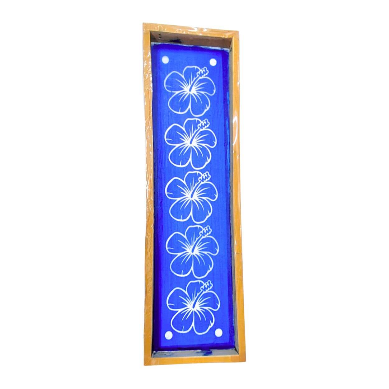 Shoe Flower Border Rangoli Stencil Wooden