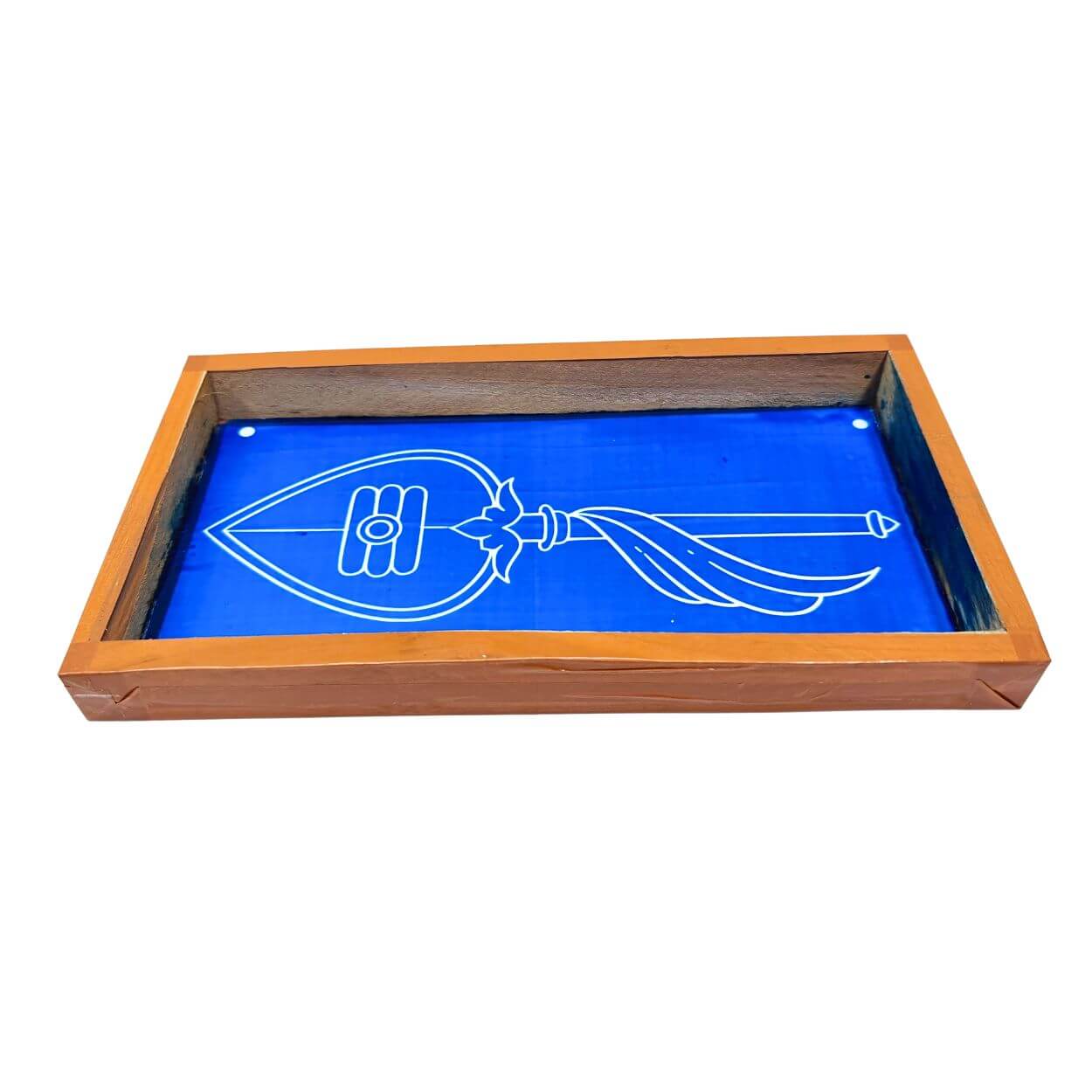 Vel Kolam Stencil