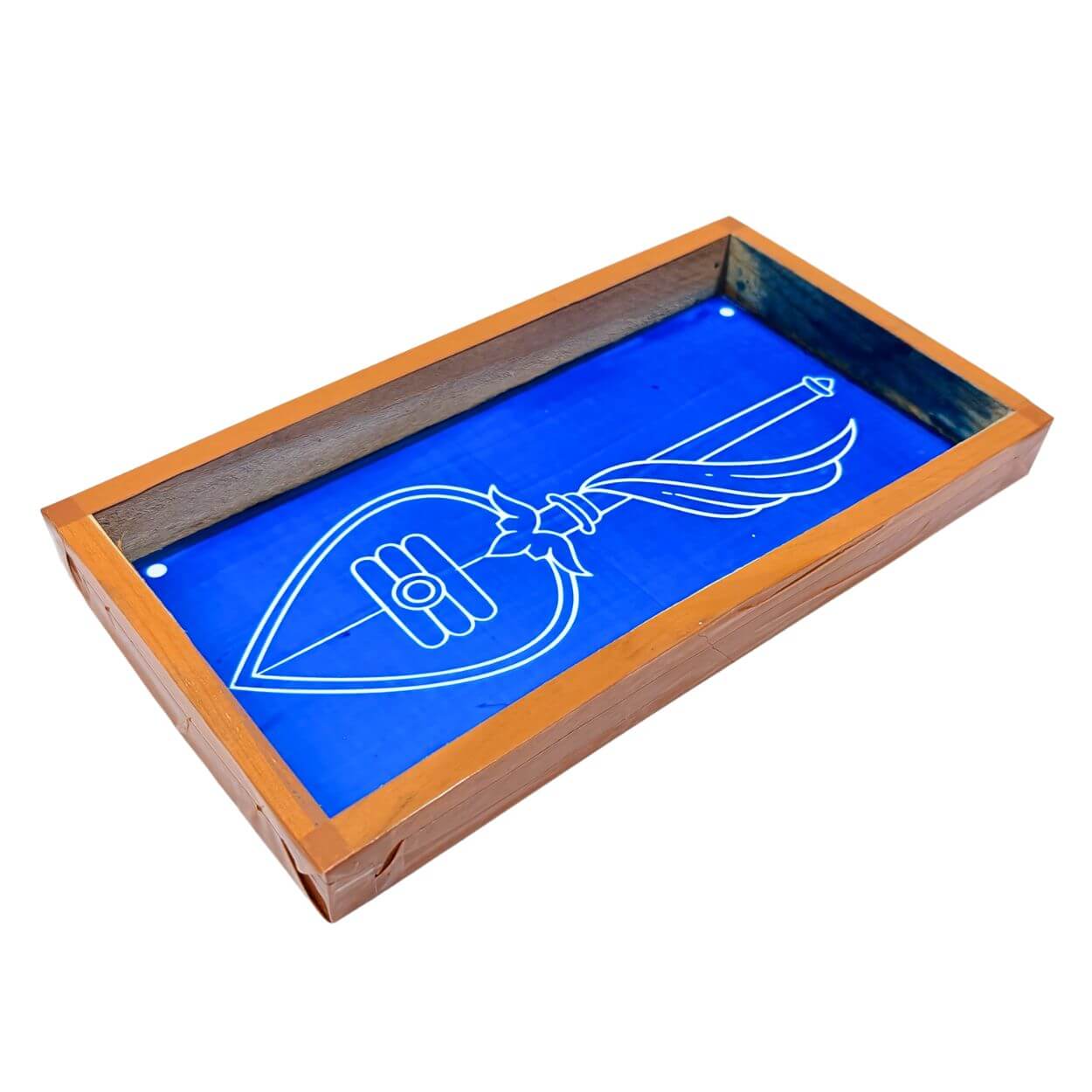 Vel Rangoli Wooden Stencil
