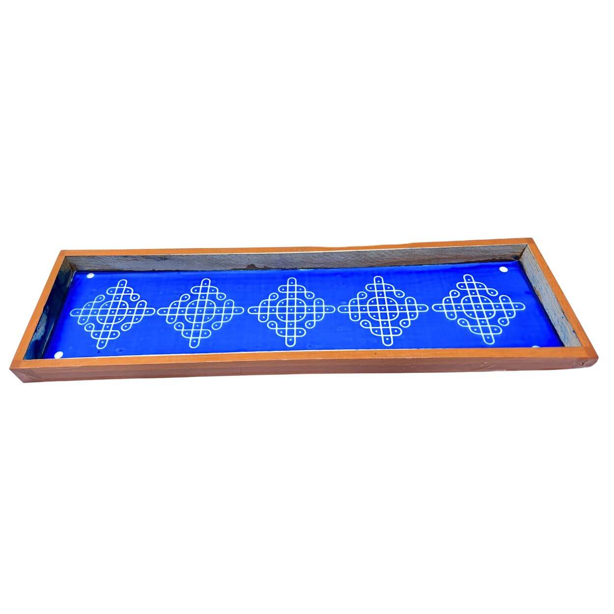 Kambi Kolam Model 4 Border Rangoli Stencil 17x5