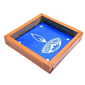 Agal Diya Rangoli Stencil 5x5