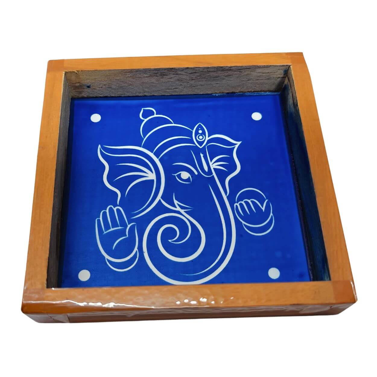 Ganpati Rangoli Stencil 5x5