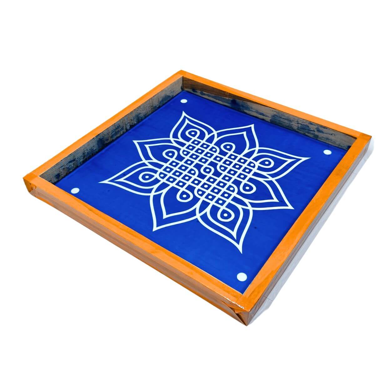 Kambi Kolam Design 7 Wooden Rangoli Stencils