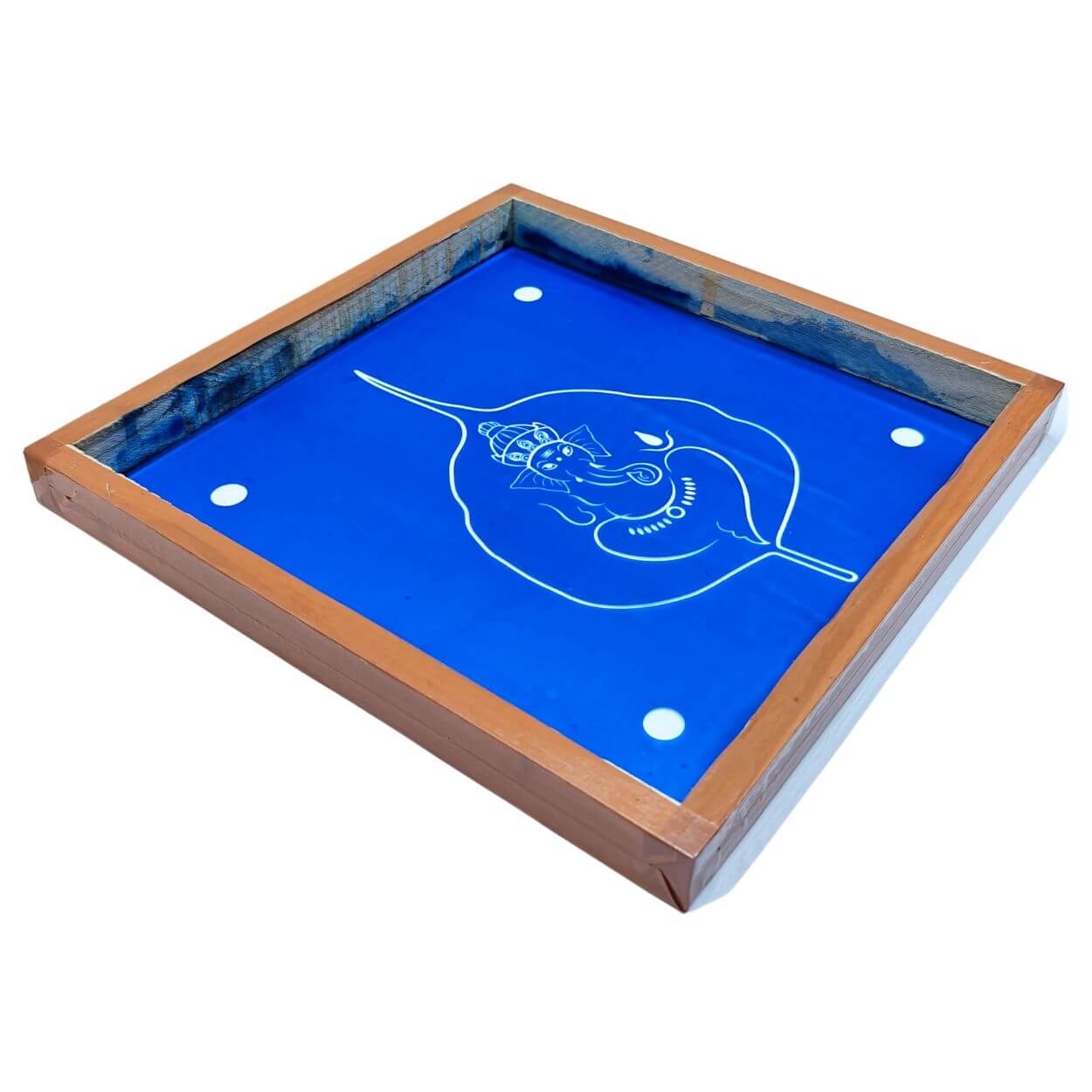 Leaf Ganesha Rangoli Kolam