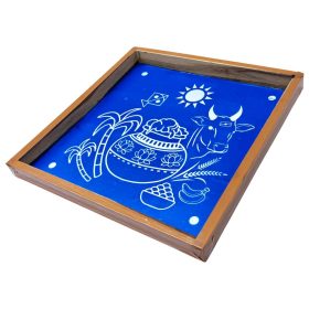 Makar Sankranti Kolam Rangoli 10x10 Size