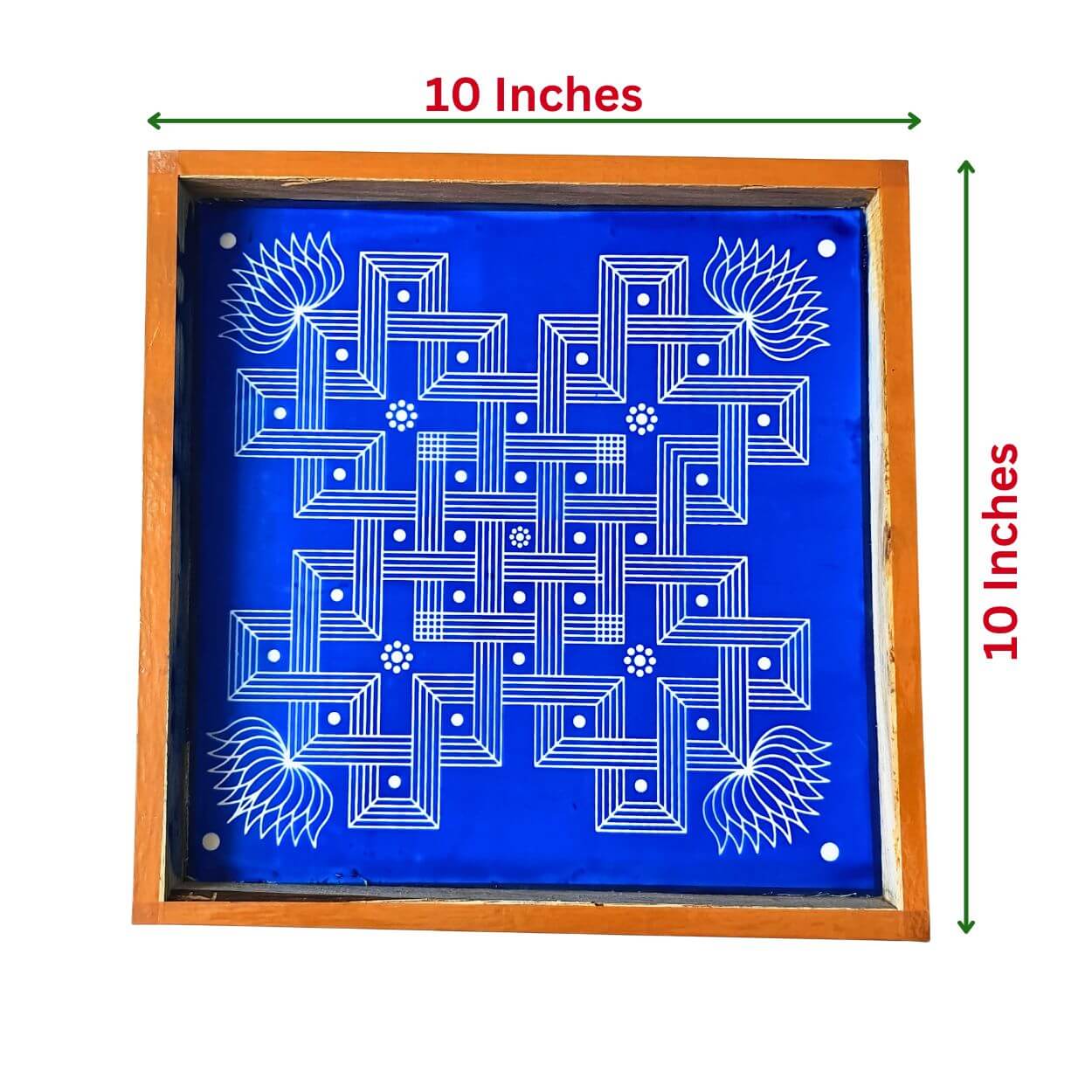 Sqaure Padi Kolam Rangoli Stencils