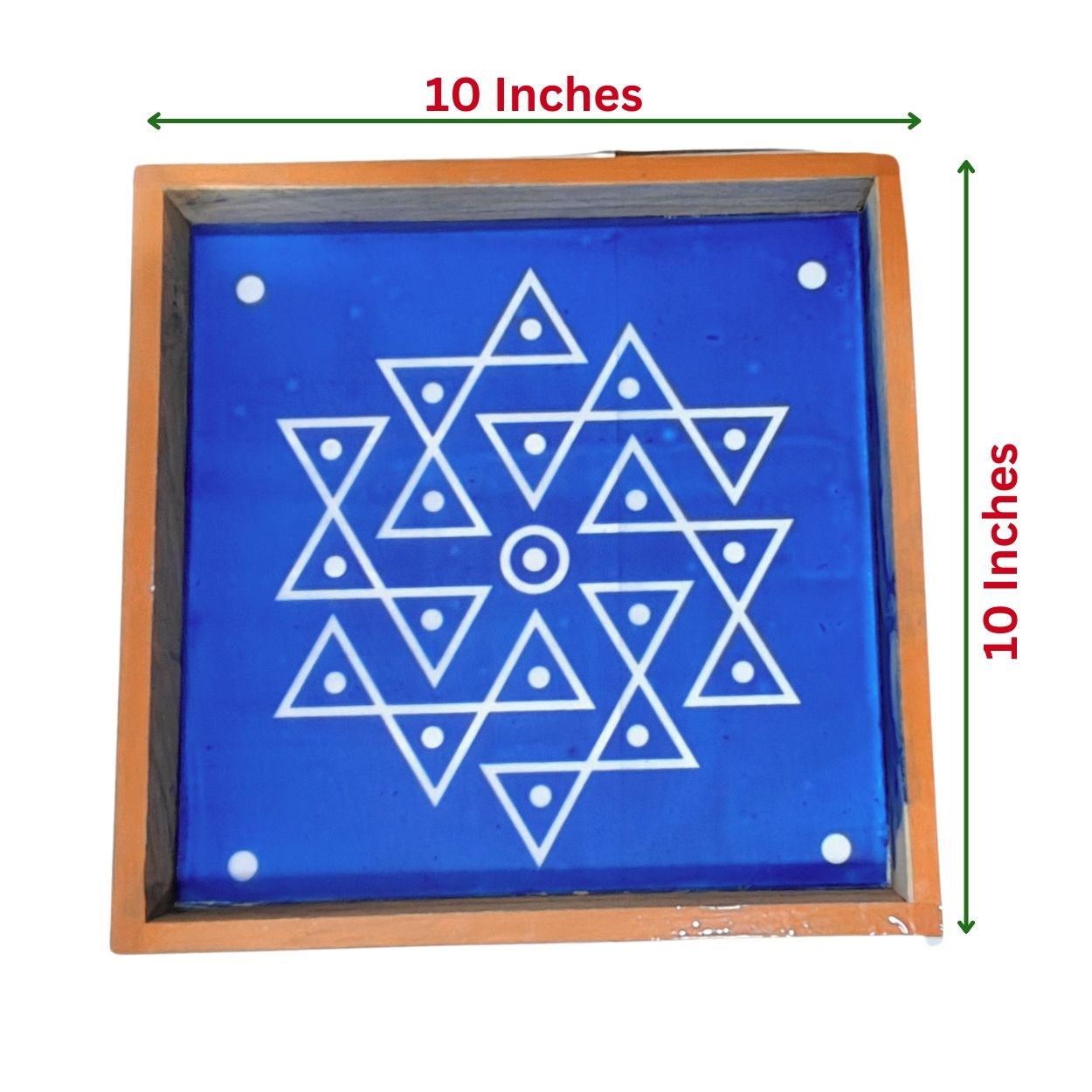 Star Padi Kolam Rangoli Wooden Rangoli Stencils Design 2