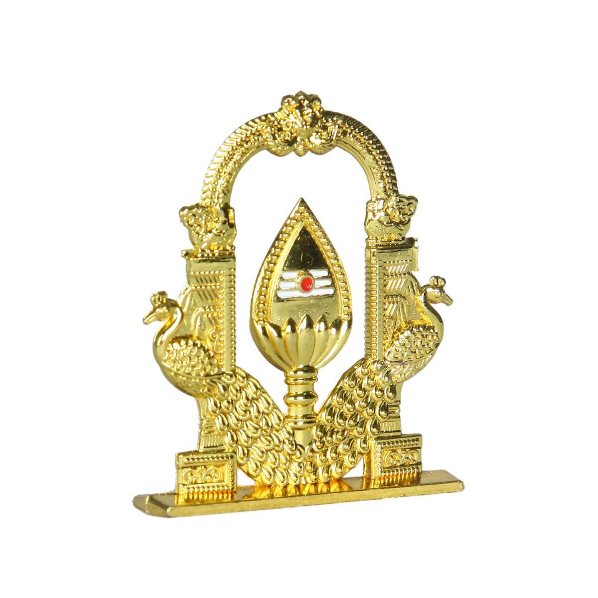 Car Dashboard Vel Symbol Gold