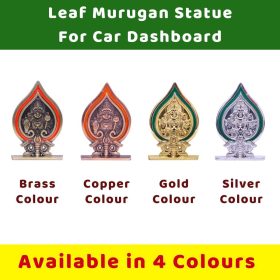 Leaf Murugan Statue For Car Dashboard Small All Variant AS