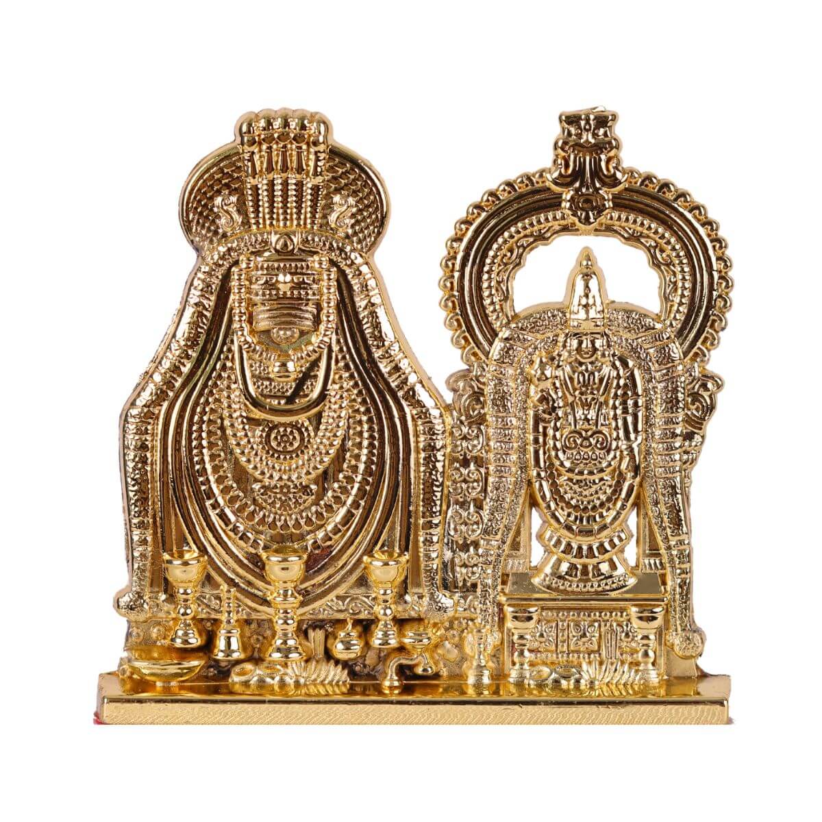 Lord Shiva Idol for Car Dashboard Gold