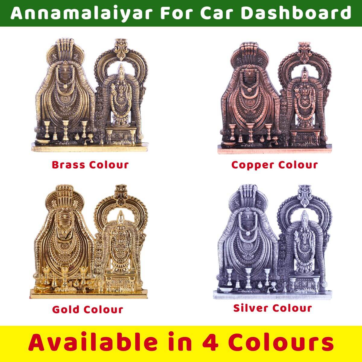Lord Shiva Statue For Car Dashboard All Variations