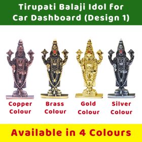 Lord Venkateswara Idol For Car Dashboard M1 All Variant AS