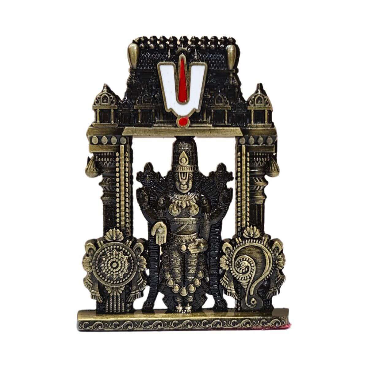 Lord Venkateswara Idol For Car Dashboard M3 Brass