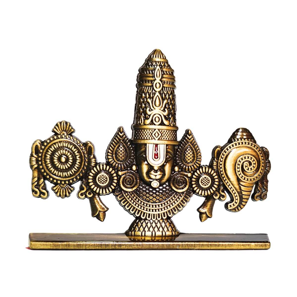 Lord Venkateswara Idol For Car Dashboard M5 Brass