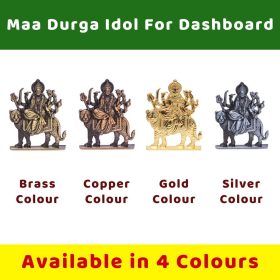 Maa Durga Idol For Dashboard All Variant AS
