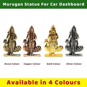 Murugan Statue For Car Dashboard Small All Variant AS