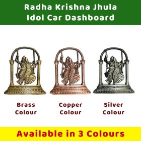 Radha Krishna Jhula Idol Car Dashboard All Variant AS