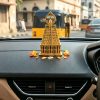 Tiruchendur Gopuram for Car Dashboard Gold