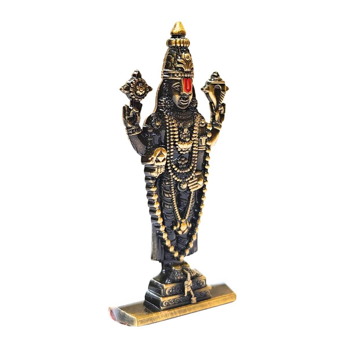 Tirupati Balaji Car Dashboard M1 Brass