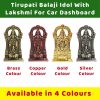 Tirupati Balaji Murti For Car Dashboard Bl All Variant AN (2)