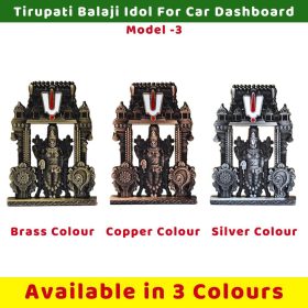 Tirupati Balaji Murti For Car Dashboard M3 All Variant AS