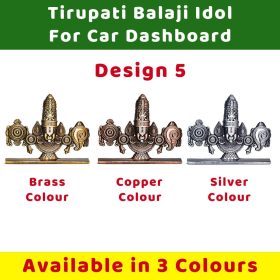 Tirupati Balaji Murti For Car Dashboard M5 All Variant AS