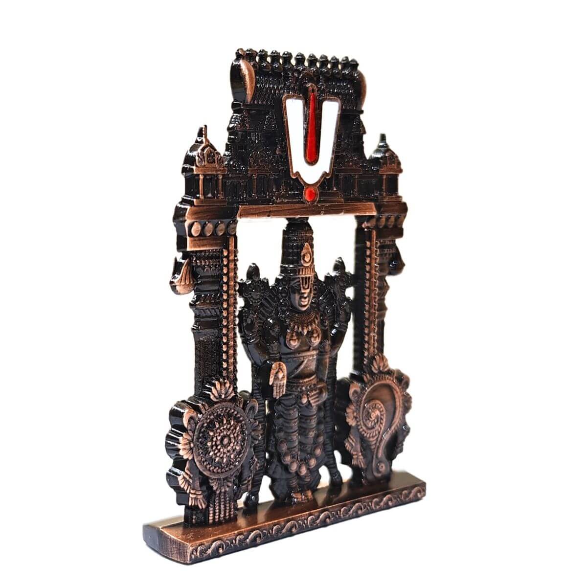 Venkateswara Idol For Car Dashboard M3 Copper