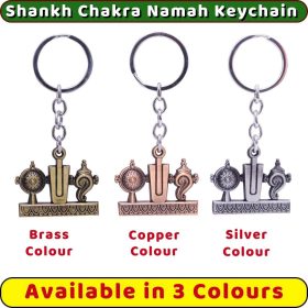 Shankh Chakra Nama Stand Keychain All Variation AS