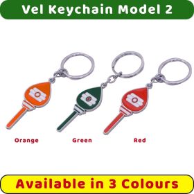 Vel Keychain Murugan D2 All Variants AS