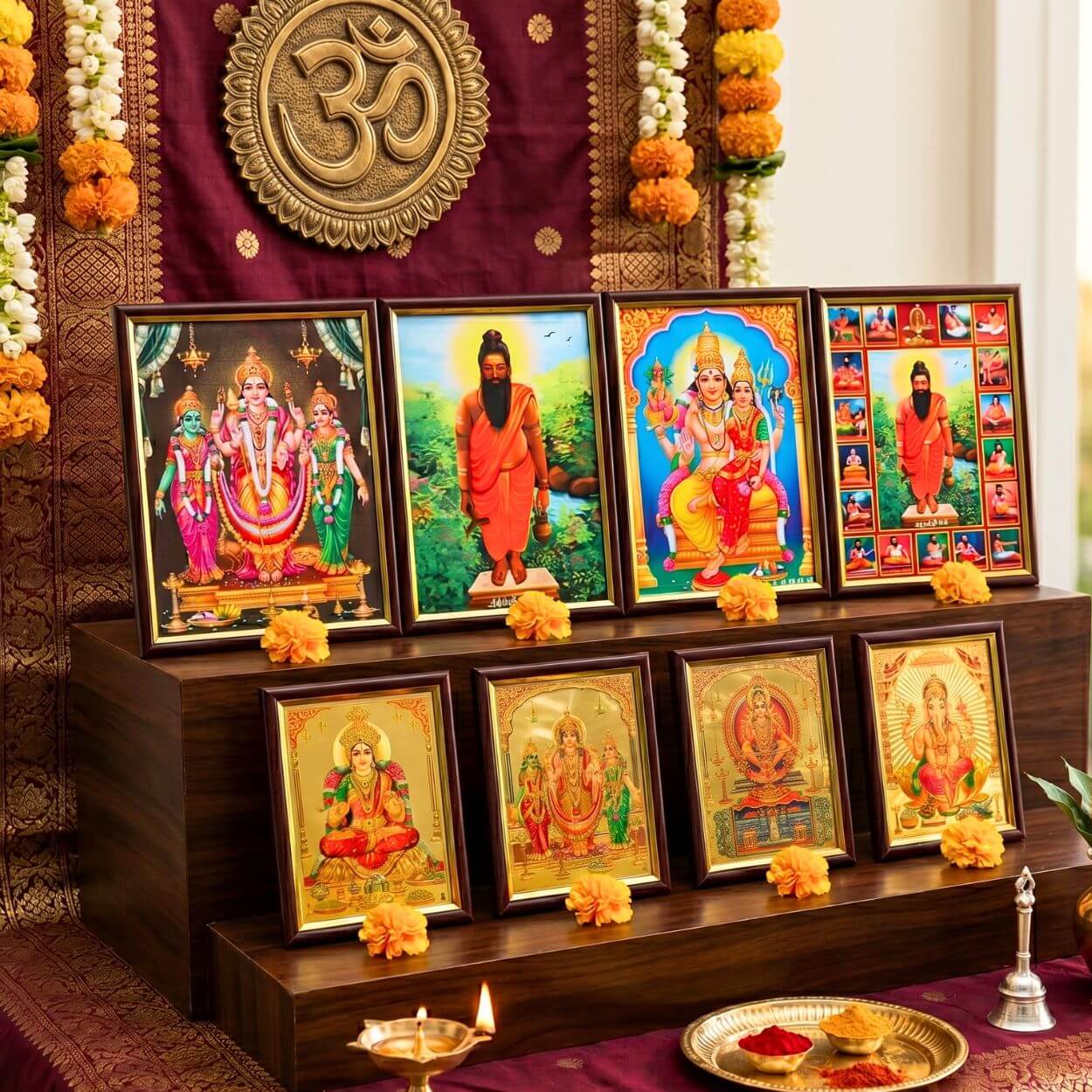 Aalayam Selveer Hindu God Photo Frames
