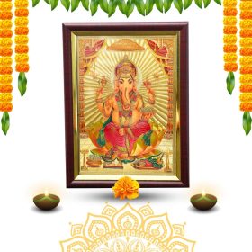 Lord Ganesha Photo Frame For Wall Decoration